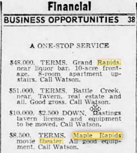 Elmac Theater - 01 Aug 1965 For Sale (newer photo)